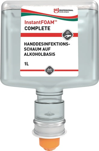 Schaum-Handdesinfektionsmittel InstantFOAM® Complete 1 l (TF) EN1500 EN1650 EN14476 EN14348 Kartusche SC JOHNSON PROFESSIONAL