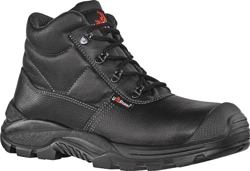 Sicherheitsstiefel Jaguar UK Größe 43 schwarz S3 SRC EN ISO 20345 vollnarbiges Leder UPOWER
