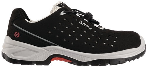 Sicherheitsschuh Henk Gr41 N schwarz/grau Mikrofaser S1P SRC ESD EN20345 Baak