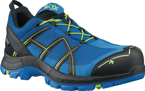 Sicherheitsschuh BE Safety 401 low Gr9 (43) W11 blau/citrus S3 HRO