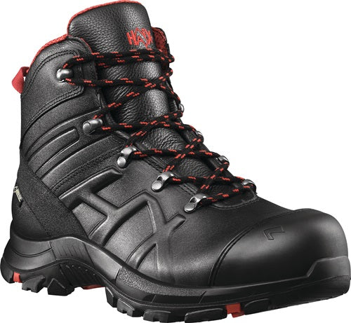 Sicherheitsstiefel BE Safety 54 Mid Gr75 (415) schwarz/rot Leder