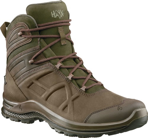 Trekkingstiefel BE Nature GTX mid Gr11(46) braun/grün Leder HAIX