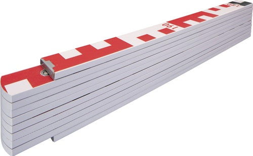 Gliedermaßstab 1407 GEO Länge 2 m Breite 170 cm mm/cm EG III Buchenholz weiß STABILA