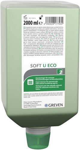 Handreiniger GREVEN® SOFT U ECO 2 l lösemittelfrei 2000 ml Varioflasche PHYSIODERM