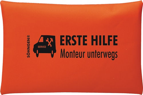 Erste Hilfe Tasche Monteur unterwegs B240xH170camm orange SÖHNGEN