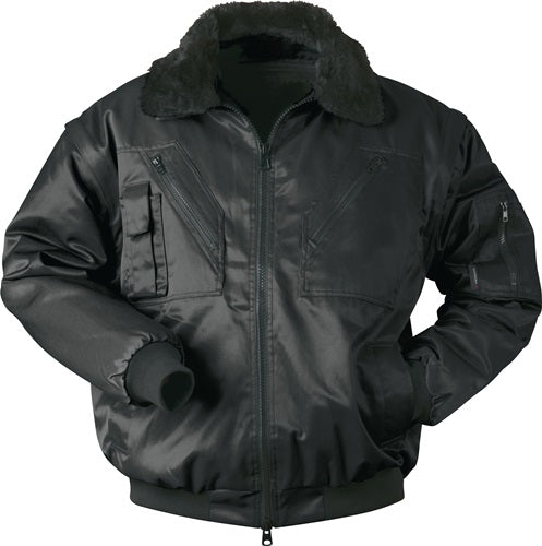 Pilotjacke RONDANE 4-in-1 GrM schwarz NORWAY