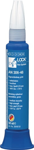 Fügeverbindung weißONLOCK® AN 306-48 550 nt mPas grün 50 ml Pen weißON