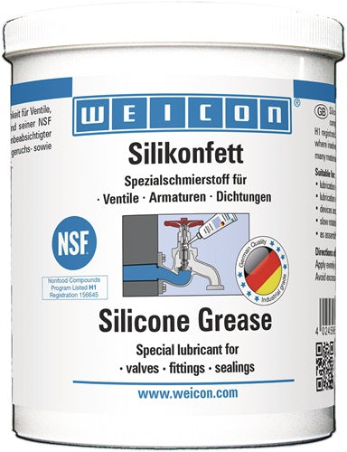 Silikonfett NSF-H1 transparent 450 g Dose weißON
