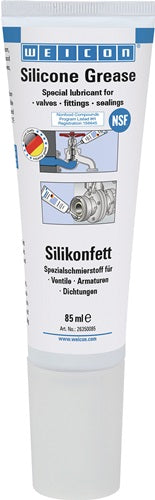 Silikonfett NSF-H1 transparent 85 g Tube weißON