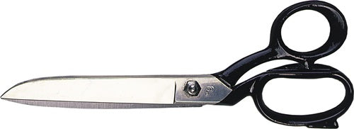 Arbeitsschere Gesamtlänge 225 mm Schnittlänge 85 mm langes und rundes Griffauge ERDI