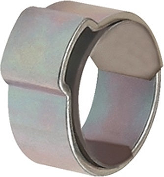 Schlauchklemme 1-Ohr Stahl glanzverzinkt (W1) mit Einlagering Spannbereich 105-125 mm 50St/Beutel RIEGLER