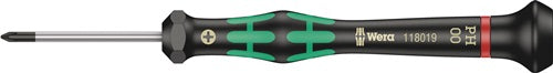 Elektronik-Feinmechanik-Schraubendreher 2050 PH 00 Klingenlänge 40 mm WERA