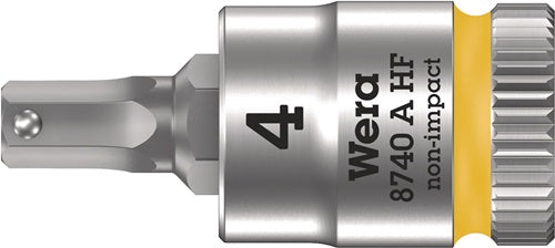 Steckschlüsseleinsatz 8740 A HF 1/4 ? Schlüsselweiße 4 mm Länge 28 mm WERA
