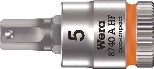 Steckschlüsseleinsatz 8740 A HF 1/4 ? Schlüsselweiße 5 mm Länge 28 mm WERA