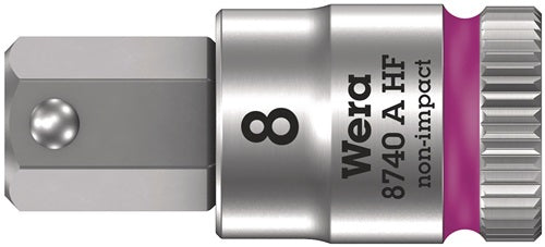 Steckschlüsseleinsatz 8740 A HF 1/4 ? Schlüsselweiße 8 mm Länge 28 mm WERA