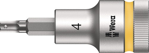 Steckschlüsseleinsatz 8740 C HF 1/2 ? Schlüsselweiße 4 mm Länge 60 mm WERA