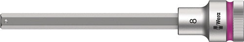 Steckschlüsseleinsatz 8740 C HF 1/2 ? Schlüsselweiße 8 mm Länge 140 mm WERA