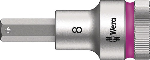 Steckschlüsseleinsatz 8740 C HF 1/2 ? Schlüsselweiße 8 mm Länge 60 mm WERA