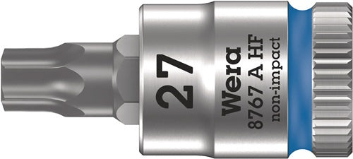Steckschlüsseleinsatz 8767 A HF TORX® 1/4 ? T27 Länge 28 mm WERA