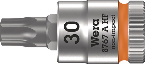 Steckschlüsseleinsatz 8767 A HF TORX® 1/4 ? T30 Länge 28 mm WERA