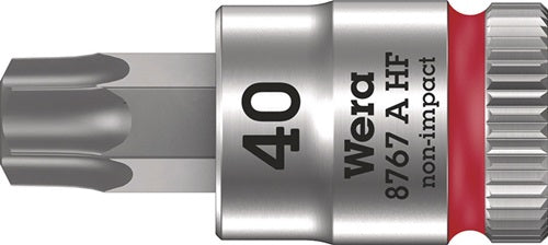 Steckschlüsseleinsatz 8767 A HF TORX® 1/4 ? T40 Länge 28 mm WERA