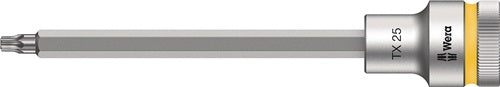 Steckschlüsseleinsatz 8767 C HF TORX® 1/2 ? T25 Länge 140 mm WERA