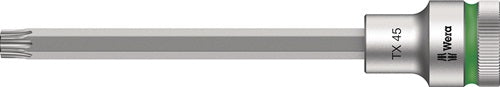 Steckschlüsseleinsatz 8767 C HF TORX® 1/2 ? T45 Länge 140 mm WERA