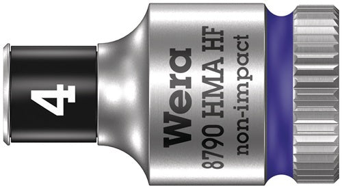 Steckschlüsseleinsatz 8790 HMA HF 1/4 ? 6-kant Schlüsselweiße 4 mm Länge 23 mm WERA