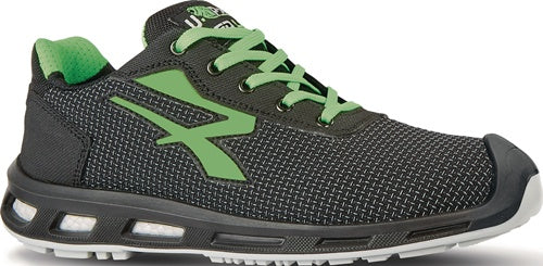 Sicherheitsschuh RedLion STRONG Gr43 W11 schwarz/grün S3S CI FO SR ESD