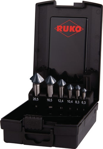 Kegelsenkersatz DIN 335 90 ° ULTIMATECUT 63-205 mm HSSE-Co 5 RUnaTEC 6-teilig RUKO