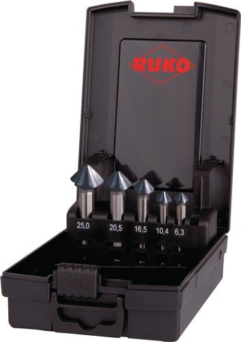 Kegelsenkersatz DIN 335 90 ° ULTIMATECUT 63-250 mm HSSE-Co 5 RUnaTEC 5-teilig RUKO