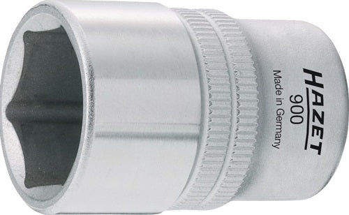 Steckschlüsseleinsatz 900 1/2 ? 6-kant Schlüsselweiße 28 mm Länge 47 mm HAZET