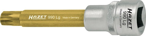 Steckschlüsseleinsatz 990-10 1/2 ? Innen-Vielzahn M10 Länge 53 mm HAZET