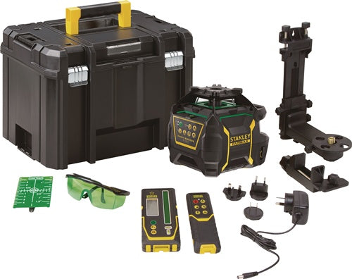 Rotationslaser FatMax® RL750L mit Detektor = 600 m grün / 630-680 nm = 5 ° STANLEY