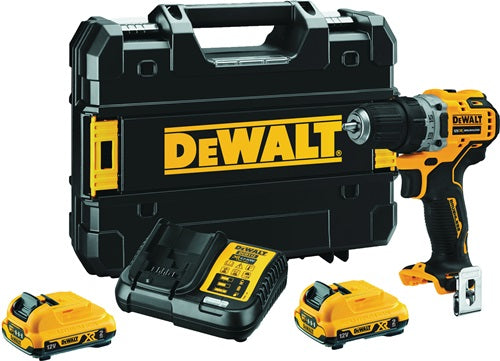 Akku-Bohrschrauber DCD701D2 12V 2Ah 15-10mm DEWALT