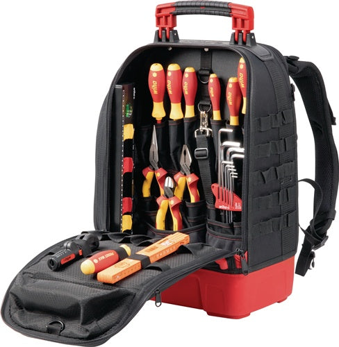Werkzeugsortiment electric 27-tlgim Werkzeugrucksack WIHA