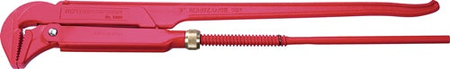 Rohrzange 90° Gesamtlänge 640 mm Spannweiße 89 mm für Rohre 3 ? ROTHENBERGER