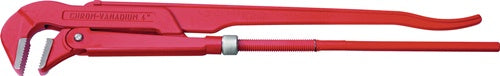 Rohrzange 90° Gesamtlänge 750 mm Spannweiße 114 mm für Rohre 4 ? ROTHENBERGER