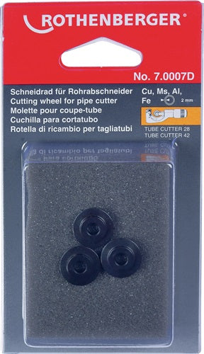 Ersatzschneidrad Schneidrad-Ø 3 - 42 mm Schnitttiefe 25 mm ROTHENBERGER