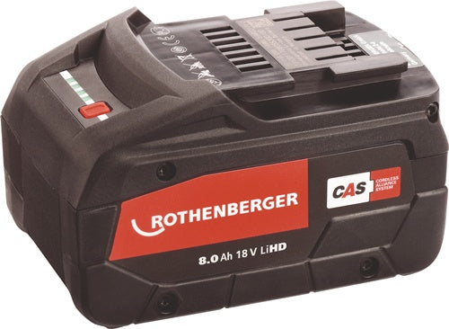 Akku CAS 18 V 80 Ah Li-HD Akku ROTHENBERGER