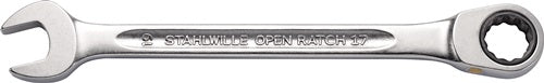 Maulringratschenschlüssel 17F Schlüsselweiße 17 mm Länge 229 mm STAHLWILLE