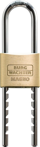 Zylindervorhangschloss Schlosskörper-B50mm MS mvariablem Bügel BURG-WÄCHTER - VPE: 3