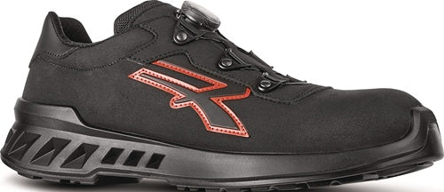 Sicherheitshalbschuh Caesar Gr43 W11 schwarz/rot S3S CI FO SR ESD