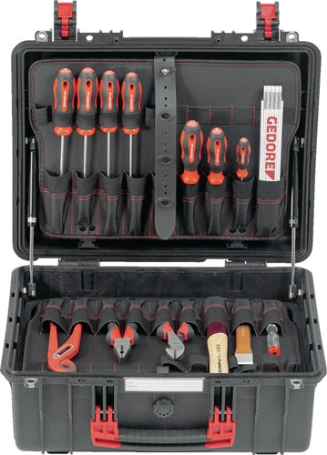 Werkzeugkoffer Meister XL-R21652101 100-tlgGEDORE RED