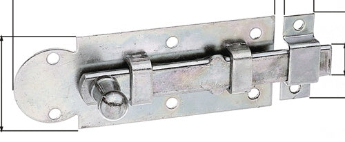 Fensterriegel L80mm B30mm Form gerSTA galvverzdpassAusschub 195mm GAH