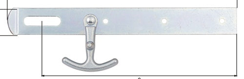 Überfalle L250x30mm B30mm STA galvverzdpassmHakGAH