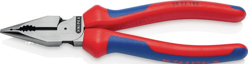 Spitzkombizange L185mm polComfort-Griff schwarz atramKNIPEX