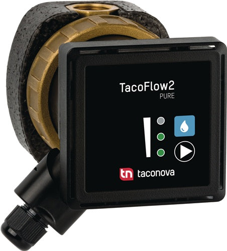 Taconova Hocheffizienz Zirkulationspumpe TacoFlow2 PURE 15-14/80