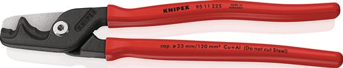 Kabelschere StepCut XL L225mm Kopf brünKu-Überzug KNIPEX