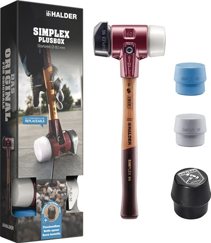 Schonhammer Starterkit SIMPLEX L180mm Kopf-D80mm HO Flaschenöffner2 Eins